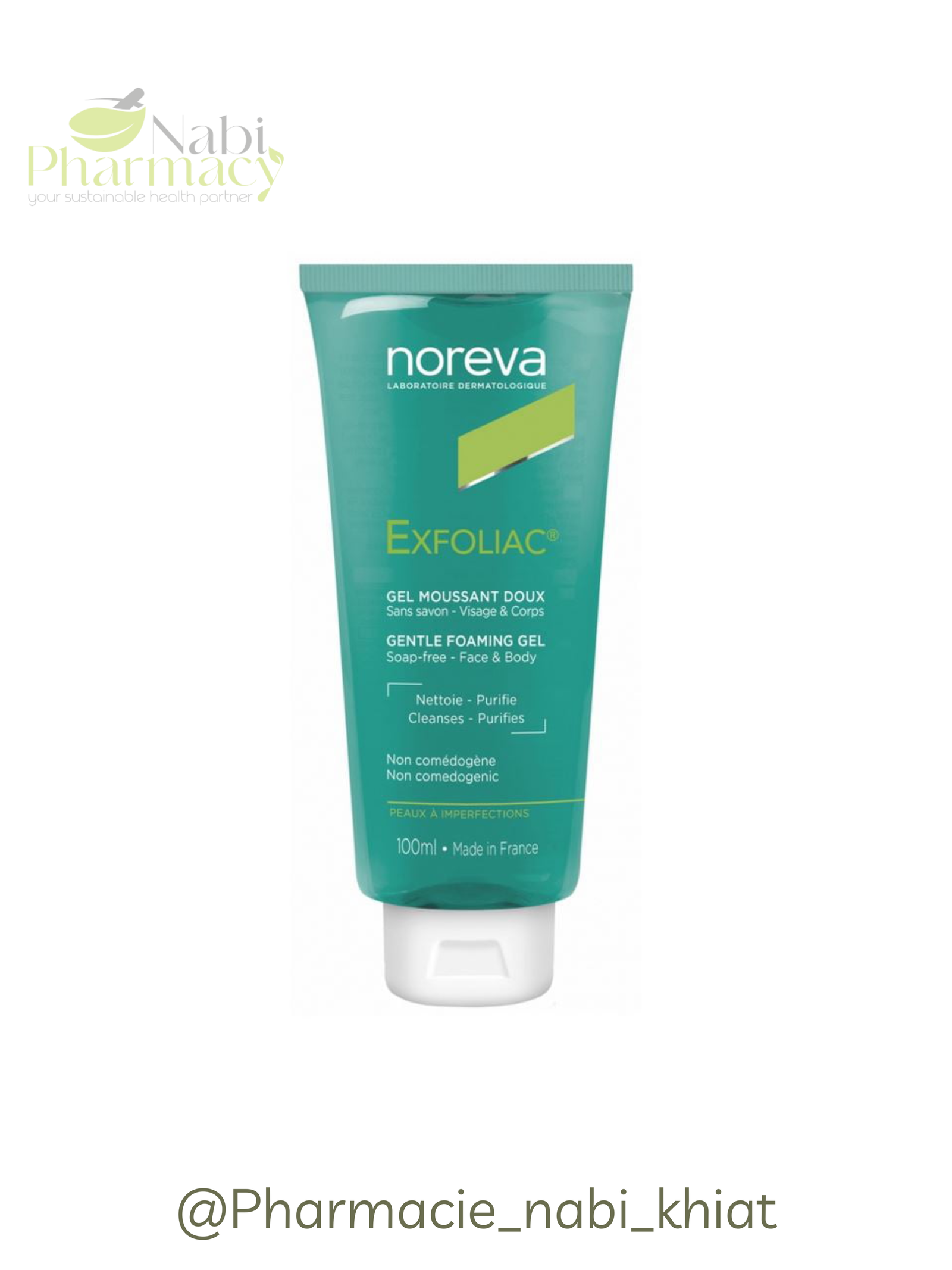 EXFOLIAC GEL MOUSSANT DOUX 100 ML